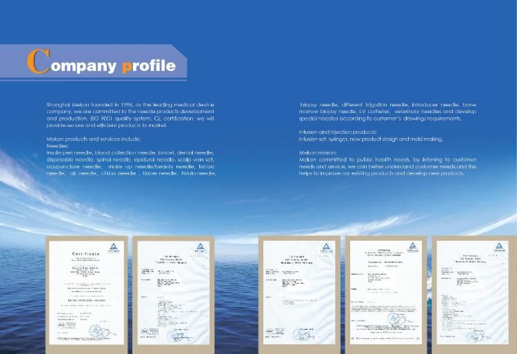 Fistula Needle Set for Dialysis Rotated Wing 15g 16g 17g