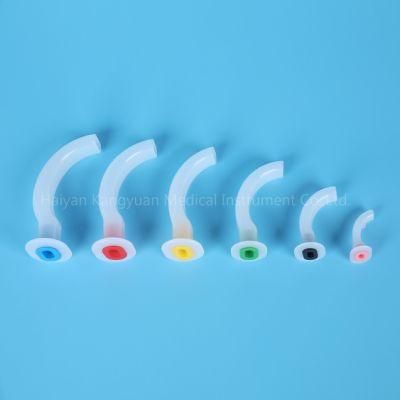 China Factory Oropharyngeal Airway Guedel Pattern Airway Disposable Color-Coded