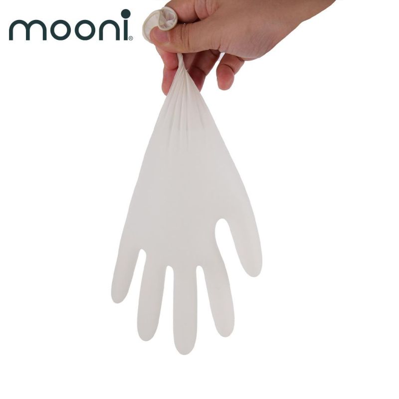 Chinese Manufacturer Cheap S Size Latex Powdered Examination White Gloves
