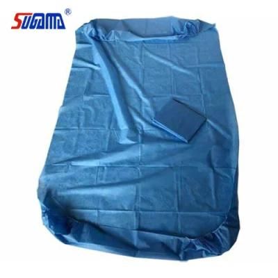Waterproof Disposable Non Woven Bed Cover Sheet with Elastic for Medical Hospital