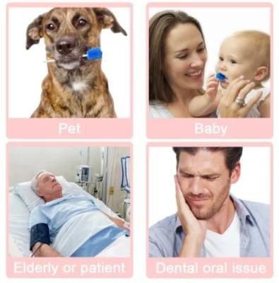 Disposable Foam Swab for Tooth Clean, Foam Sponge with Stick
