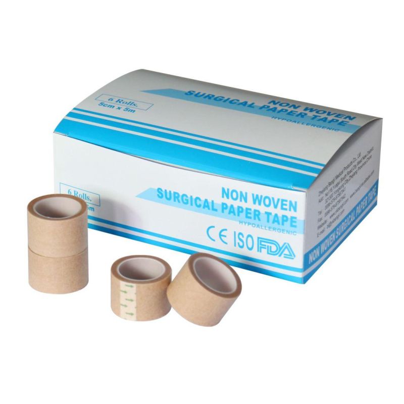HD5 Factory Price Non Woven Paper Tape Surgical Adhesive Paper Tape for Medical Use