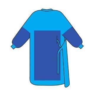 Factory Direct Sale SMS Material Medical Use Disposable Reinforced Surgical Gown