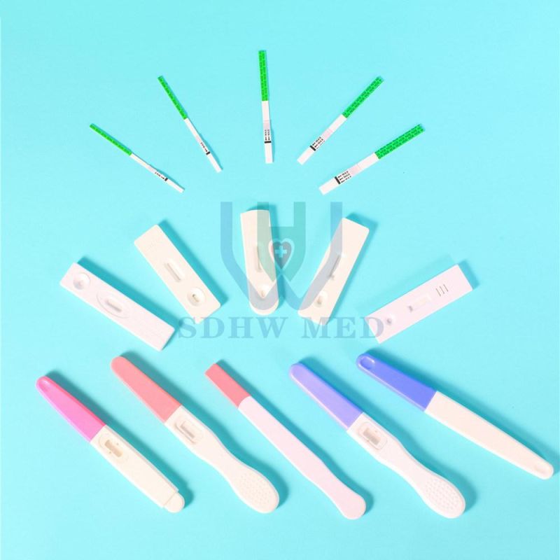 HCG Pregnancy Test Kit Easy Use Home HCG Pregnancy Midstream Test Kit