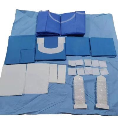 Medical Sterile Disposable Caesarean Delivery Surgical Drape Kit
