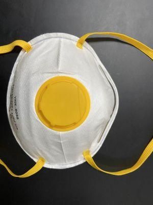 GB2626 C-Shape En149: 2001 Respirator Anti Pollution Earloop Mask Ffp-3 Face Mask with Ce Certificate