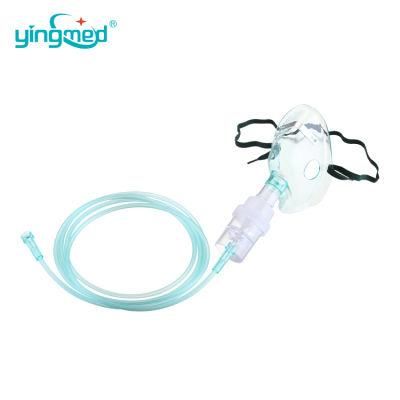 Medical Disposable 2m Tubing Nebulizer Mask