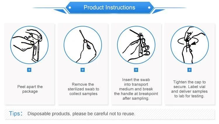 HD360 Specimen Collection Flocked Swabs Nasopharyngeal Specimen Nasal Flock Swab Flocked Swab