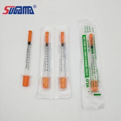 Free Sample Medical Plaster Insulin Syringe