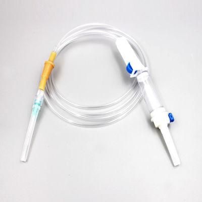 Disposable Medical Sterile IV Set Infusion Set with Needle for Single Use