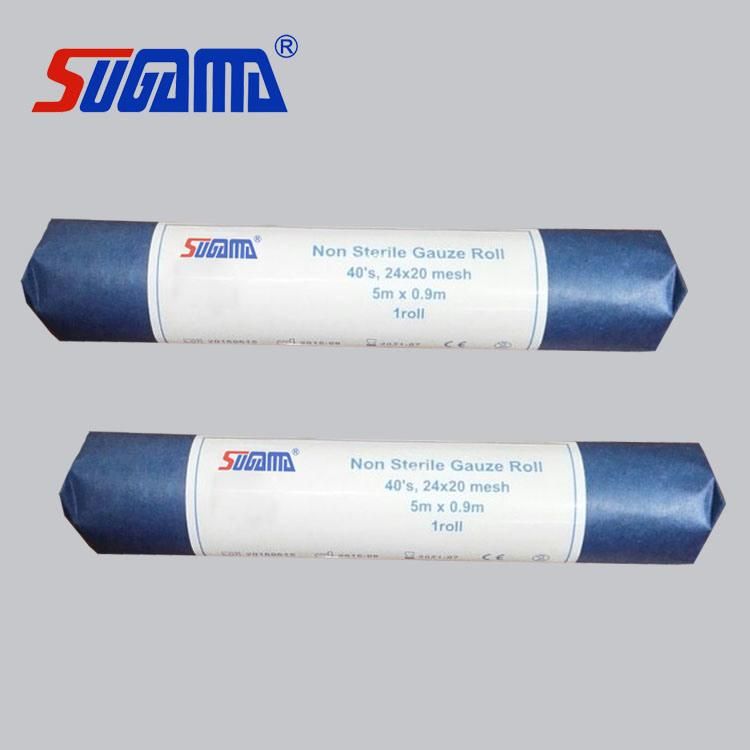 Medical Gauze Bandage Roll Xray Detectable 90cm X 100mts