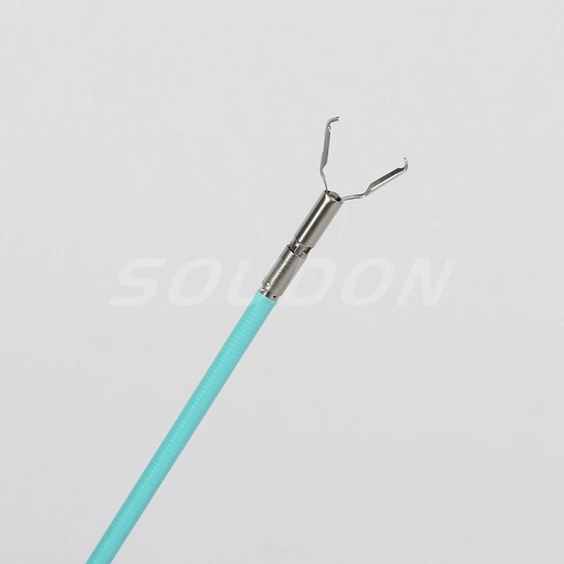 Disposable Endoscopic Rotatable Repositionable Hemostatic Clips Hemoclips