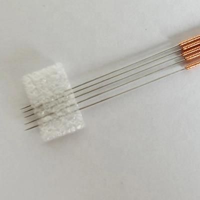 100PCS/Box High Quality Disposable Sterile Copper Wire Handle Aluminum Foil Packing Acupuncture Needles for Medical