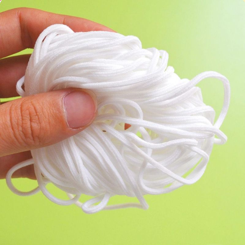 3mm 5mm Elastic Ear Loop Earloop for Disposable Face Masks