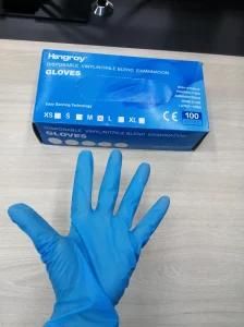 Disposable Medical Powder Free Nitrile Examination Gloves