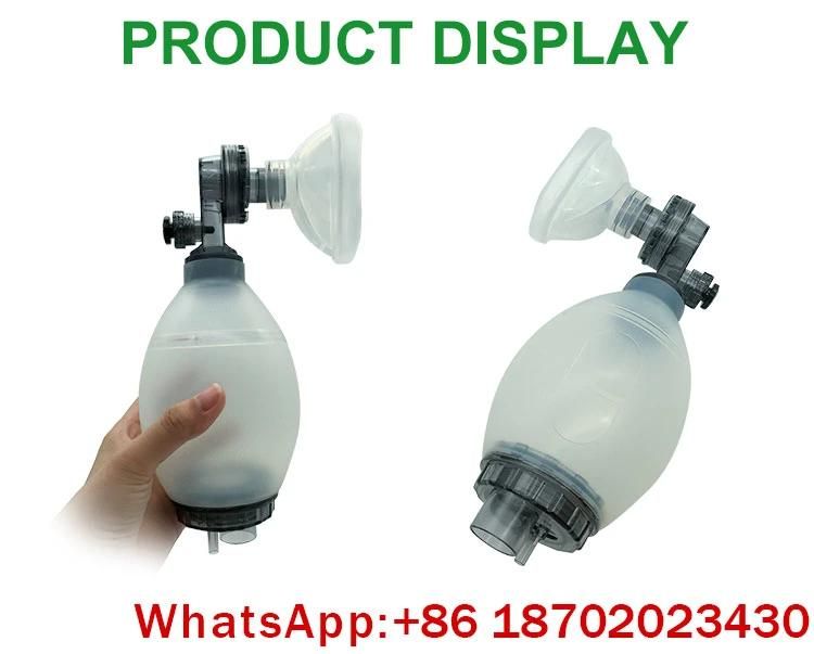 in-K001 Portable Adult Ambulance Infant Medical PVC Manual Ambu Bag Resuscitator