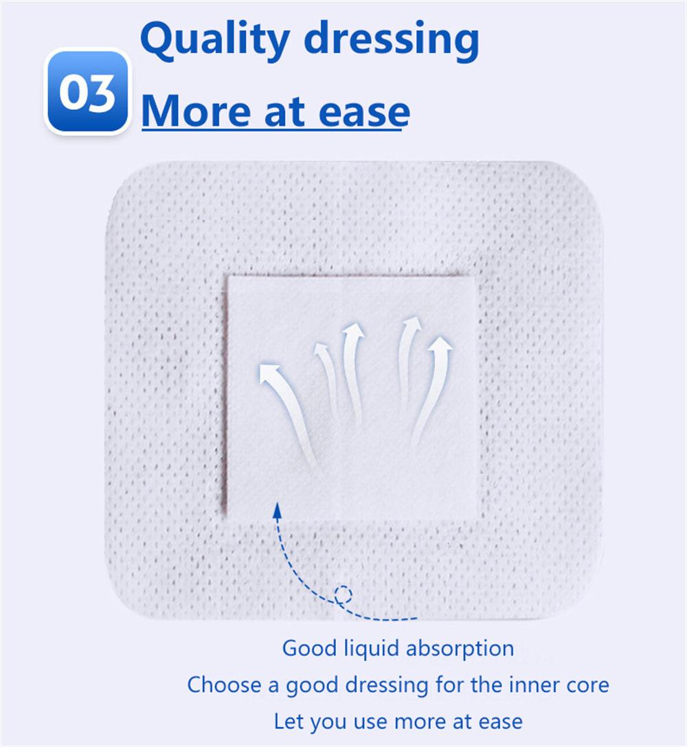Direct Factory Sterile Non Woven Adhesive Wound Dressings /PU Wound Dressing Pad