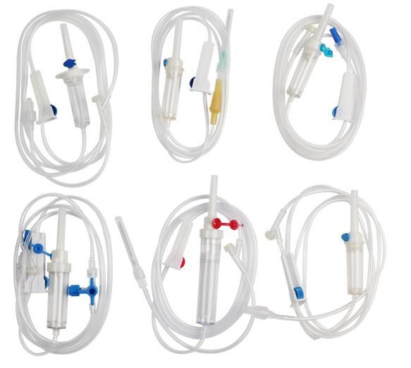 Parts of IV Infusion Set for Pediatric Infusion Pump Set
