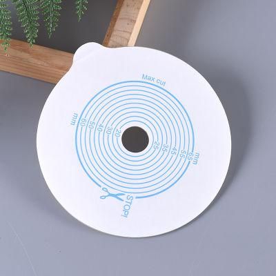 Two Piece Colostomy Hydrocolloid Wafer for Ostomy 57mm
