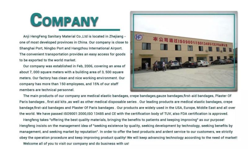 Medical Bandage Manufacturers for Nonwoven Elastic Cohesive Manufacturer Wrap