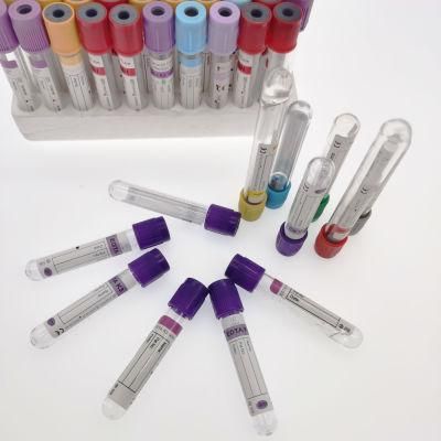 Disposable Medical Non Vacuum EDTA K2 K3 Blood Test Collection Tube