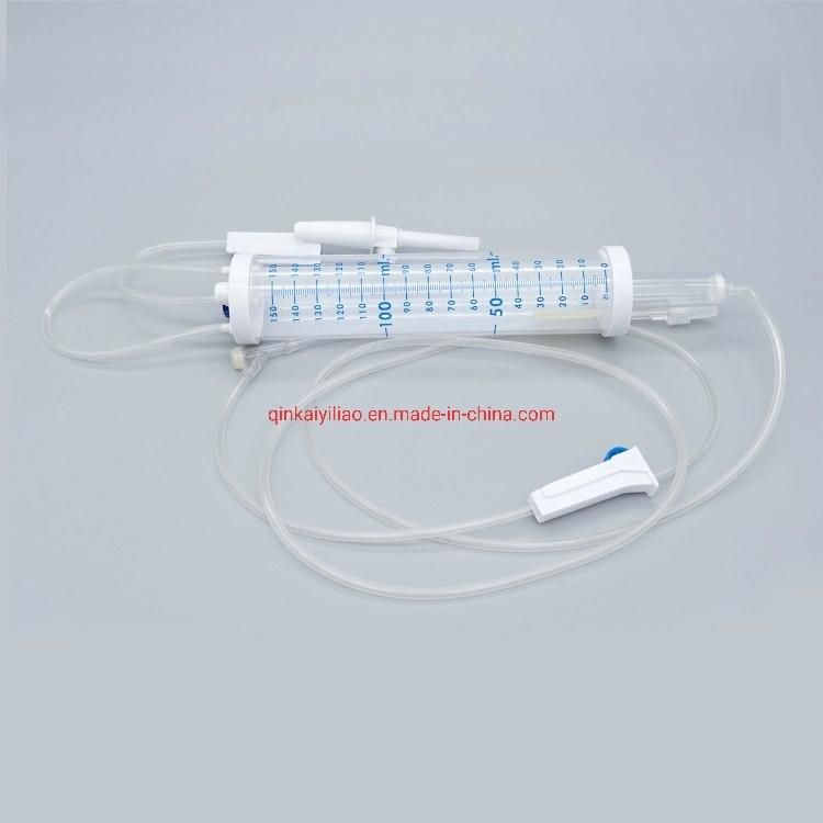Factory Supply Medical Hospital Use Instrument Disposable 100ml 150ml IV Burette Infusion Sets