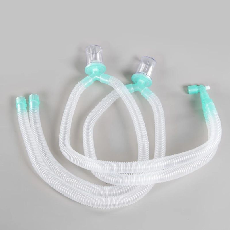 Anaesthesia Machine Circuit Surgical Instrument Disposable Medical Supplies Breathing Circuit PP Corrugate Medical Anesthesia Circuit