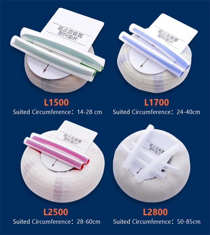 Disposable Elastic Single Use Tourniquet Ring Cuff Non-Pneumatic Esmarch Bandage Used in Orthopedic Limb Surgeries to Stop Bloodloss