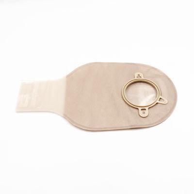Non Woven Material Two Piece Clamp Drainable Pouch Colostomy Bag Machine Ostomy Bag
