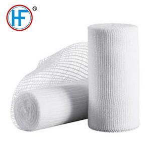 Mdr CE Approved Medical Supply 100% Cotton Absorbent Roll Zigzag Gauze Bandage (WOW)