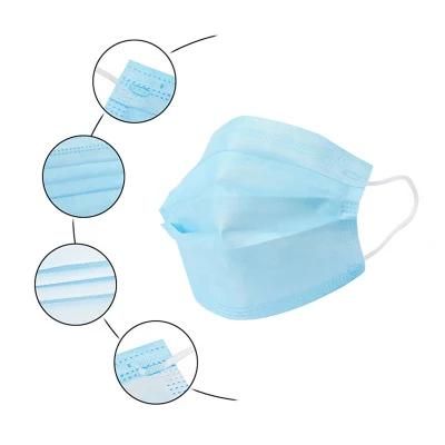 Manufacturer 3 Ply Disposable Medical Surgical Face Mask