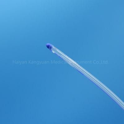 Two Way Silicone Foley Catheter with Unibal Integral Balloon Technology Integrated Flat Balloon Round Tipped Urethral Use