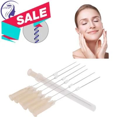 Korean Absorbable Pdo Thread Suture Treatment Tornado Screw for Nose Neck Lifting