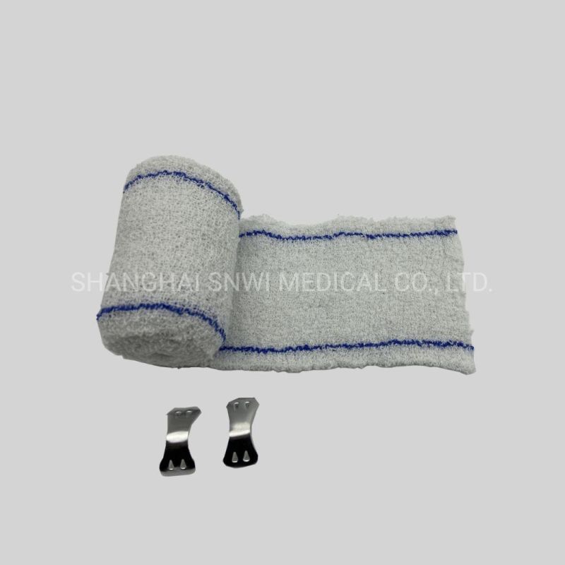 Medical Spandex Crepe Elastic Bandage Natural Color
