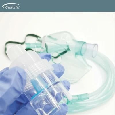 Disposable Medical Face Mask Aerosol Mask with Nebulizer