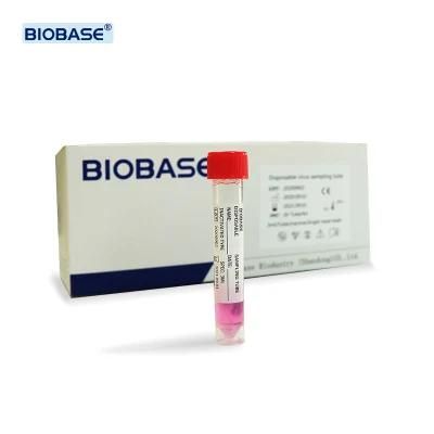 Biobase 2/3/5/6ml Disposable Sampling Tube Kit/Collector with Nasal/Throat Swab