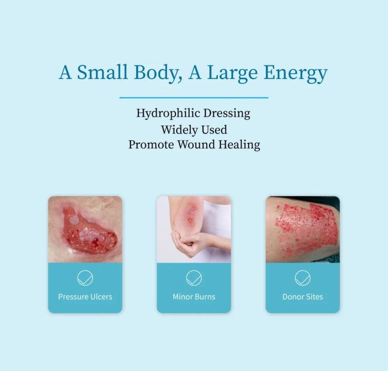 Material Hydrocolloid Dressing China Supplier Waterproof Wound
