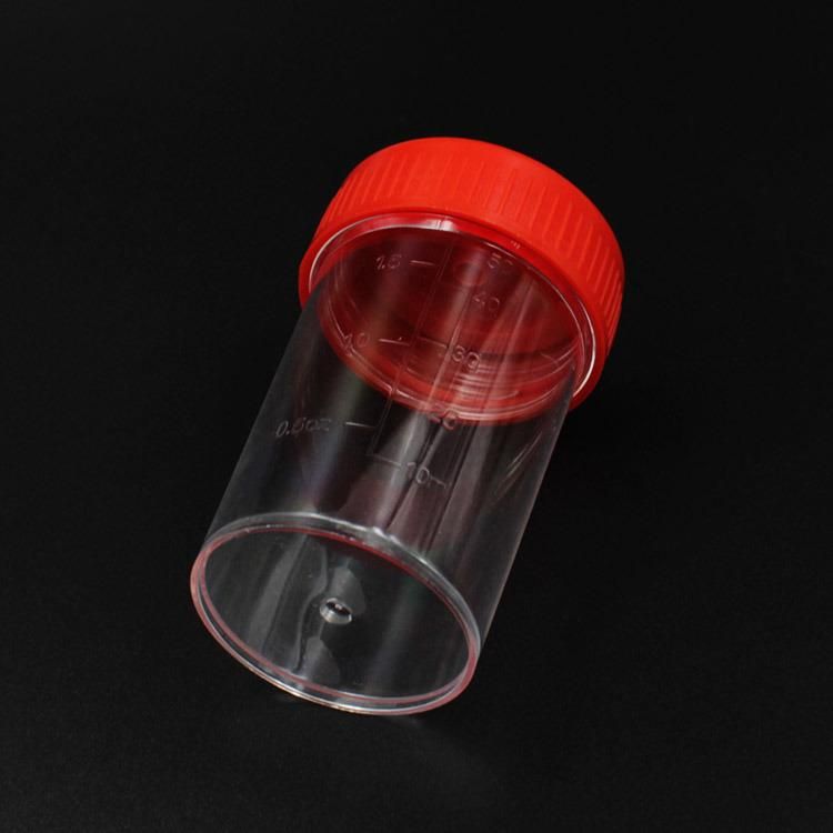60ml Graduated Urine Collection Container Urine Sample Cup