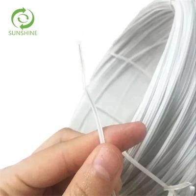 Good Quality 2mm-3mm Nose Wire Single Double Core in Roll Manufacturer Mask Raw Material for Face Mask