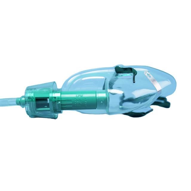PVC Oxygen Mask for Single Use Disposable Oxygen Face Mask Medical Mask Wholesale China Medical Supply Medical Materials Portable Oxygen Mask Flexible Factory