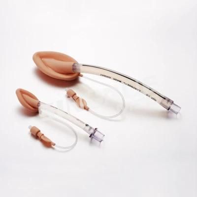 Hospital Surgery 1#1.5#2#2.5#3#4#5# Reusable Silicone Laryngeal Mask