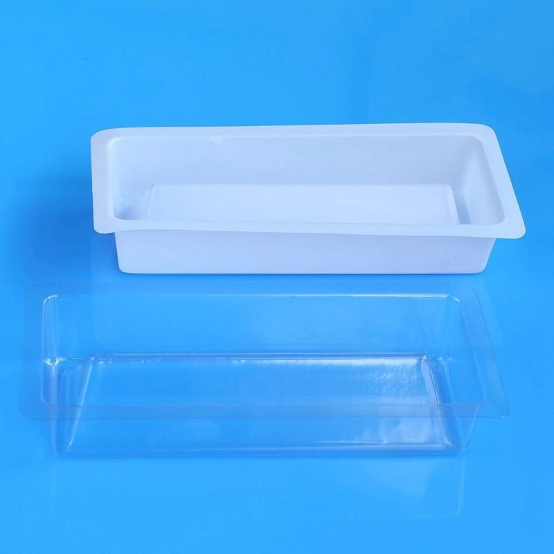 Reagent Reservoir Plastic Transparent 185ml 384 Well Pipetting Reagent Reservoir Basin Plate for Lab 55 Ml Disposable Lightweight White Single Channel Reagent