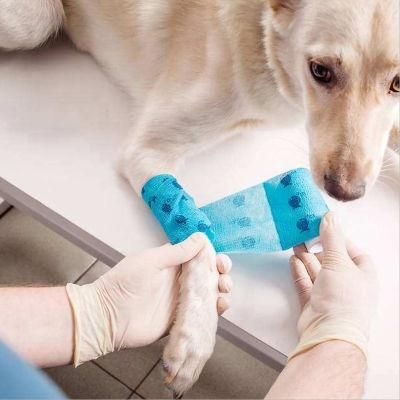 FDA Approved Veterinary Waterproof Elastic Medical Cohesive Elastic Bandage