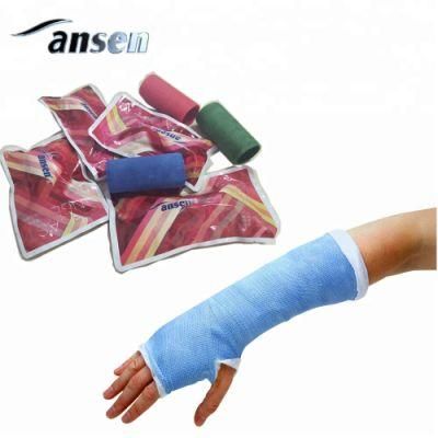 Polyester Surgical Orthopedic Bandage Fiberglass Casting Tape Fracture Application