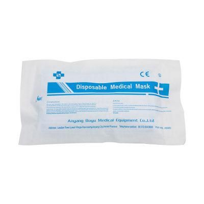 Manufacturer Personal Protective 3 Ply Nonwoven Disposable Face Mask