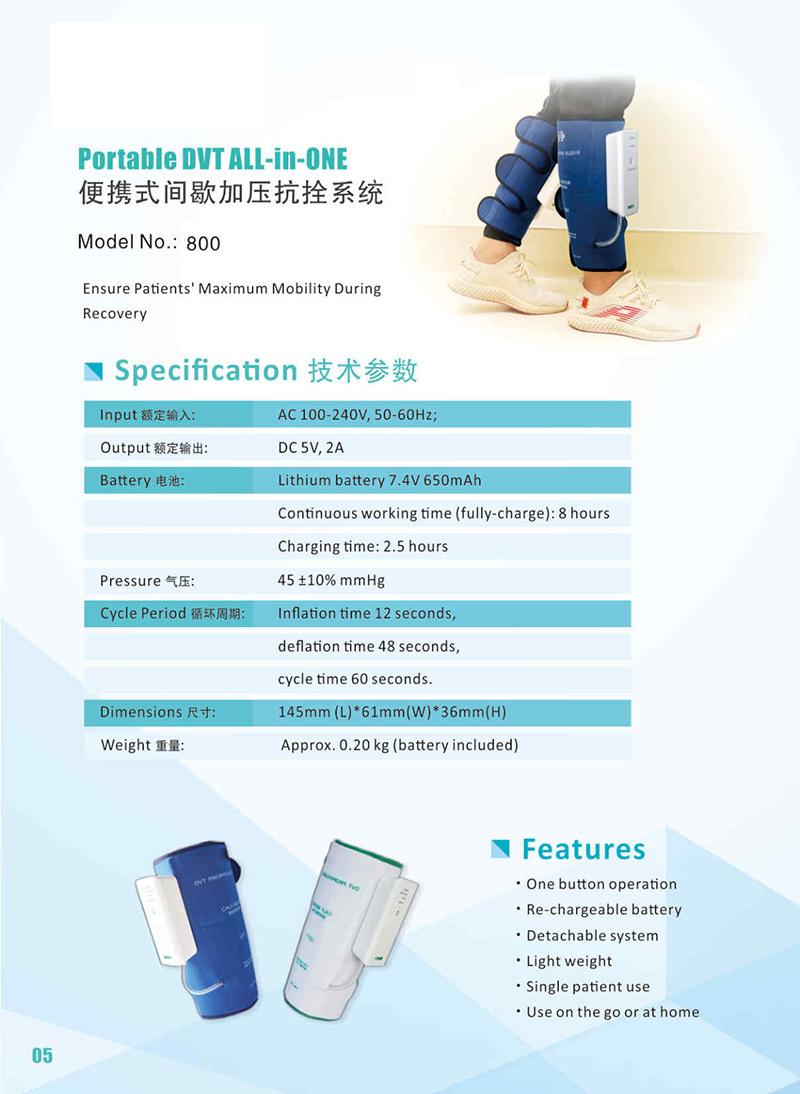 Wireless Leg Massager with Air Compression