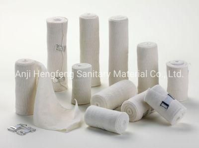 Thick Conforming Bandage PBT Bandage for Fixation in Bleached White