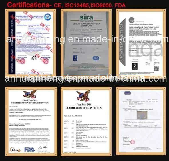 Disposable Colorful Dental Bibs for Dental Clinic