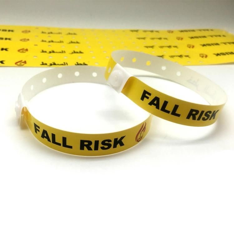 Adult Fall Risk Patient Alert ID Wristband