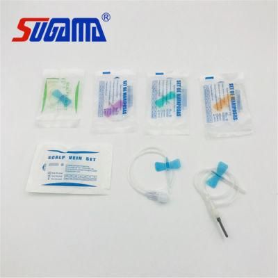 Safety Single Use Disposable Wings Sterile Infusion Butterfly Needle Scalp Vein Sets